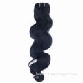 Brazilian Virgin Human Hair/8-piece Clips on Body Wave Hair Extension, 5A Hair Grade, Soft and Curly